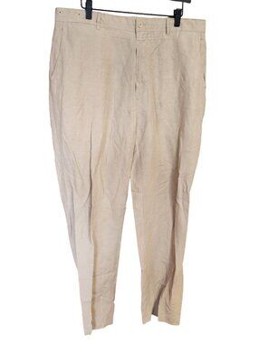 Polo by Ralph Lauren Vintage 90's linen / Silk summer Pants  Mens size 36 x 32